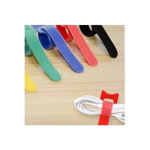 AMARRA P/CABLEADO COLORES 13MMX330MM VELCRO 12/UN