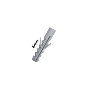 TARUGO PLASTICO 6 MM