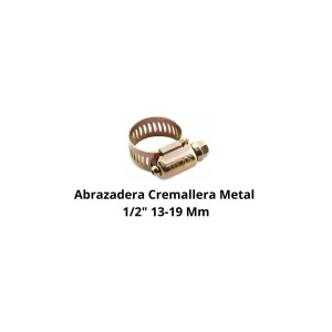 ABRAZADERA CREMALLERA METAL 1/2" 02 13-19 MM
