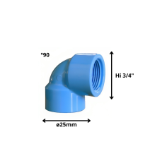 Codo Pvc Hi Presion...