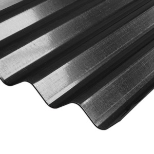 ZINC ACANALADO 0,35X85 X366 PAVONADO NEGRO