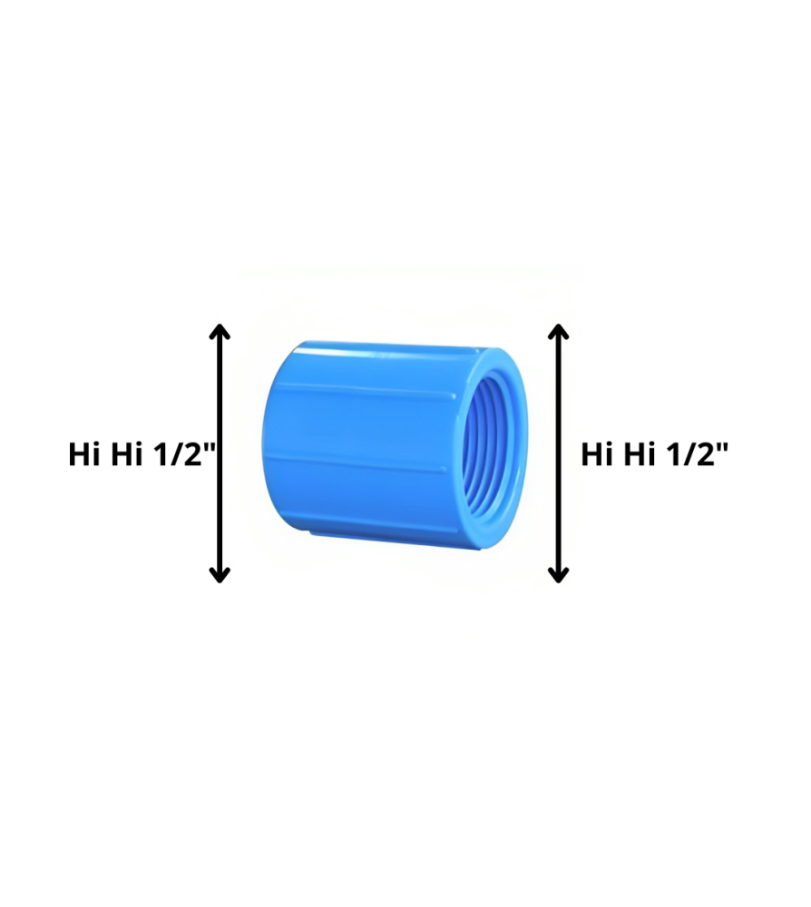 Copla Pvc Cementar Presion Hi Hi 1/2" 60820
