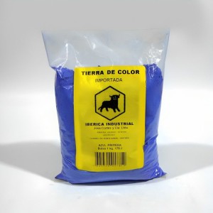TIERRA DE COLOR AZUL PRIMERA 1 KG BOLSA