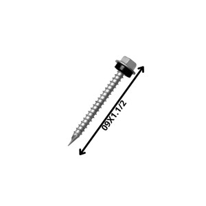 TORNILLO AUTOROSCANTE METAL/MADERA 09 X 1 1/2"