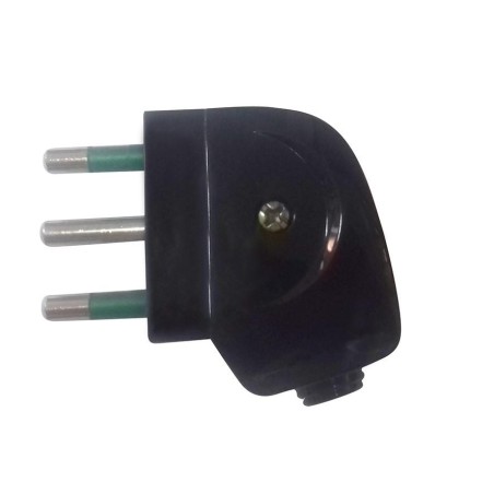 ENCHUFE MACHO CORRIENTE PLANO SALIDA RECTACON TIER