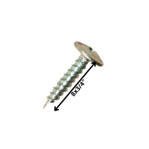 TORNILLO AUTOP LENTEJA PUNTA AGUDA 8 X 3/4" ZN