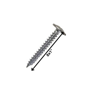 TORNILLO AUTOP LENTEJA PUNTA AGUDA 8 X 1 " ZN