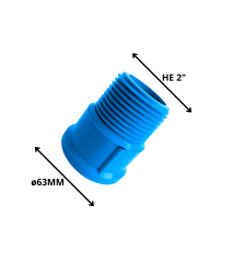 Terminal Pvc He Presion 63...