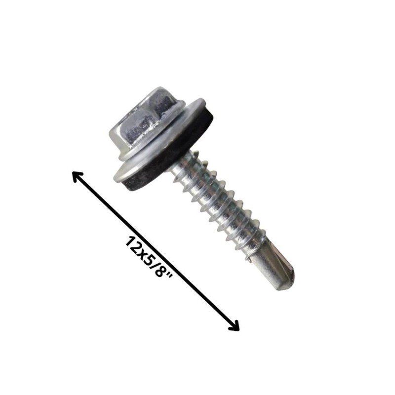 TORNILLO AUTOPERFORANTE PUNTA BROCA 12 X 5/8" C/GO