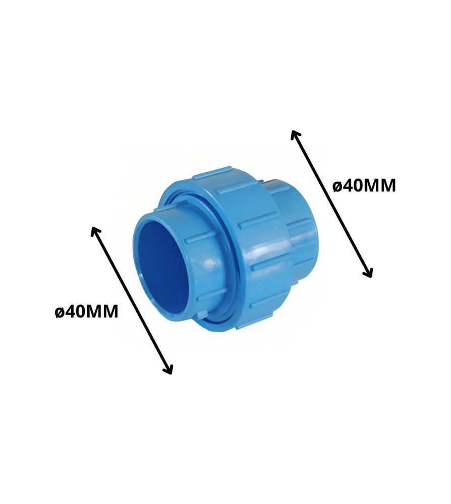Union Americana Pvc Cementar Presion 40 Mm