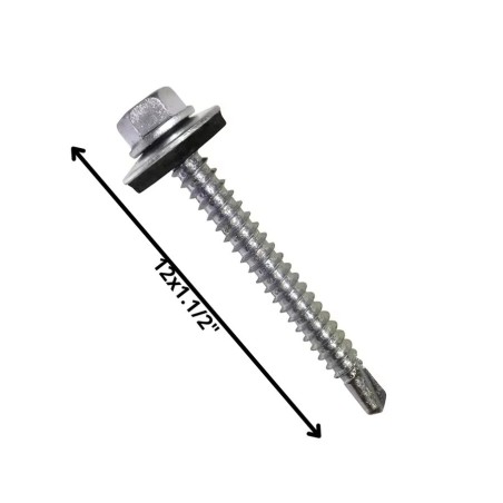 TORNILLO AUTOPERFORANTE PUNTA BROCA 12 X 1 1/2" C/