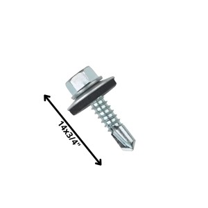 TORNILLO AUTOPERFORANTE PUNTA BROCA 14 X 3/4" C/GO