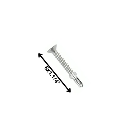 TORNILLO AUTOPERFORANTE C/ALAS WINGER 8 X 11/4"