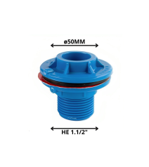 Salida Estanque Pvc Presion...