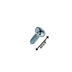 TORNILLO ROSCALATA CABEZA BINDIN 3/8 X 6
