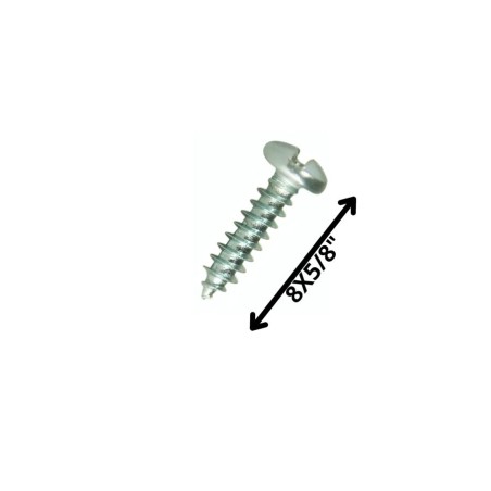 TORNILLO ROSCALATA CABEZA BINDIN 5/8 X 8