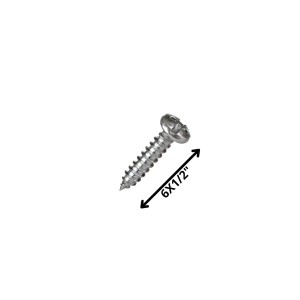 TORNILLO ROSCALATA CABEZA BINDIN 1/2 X 6