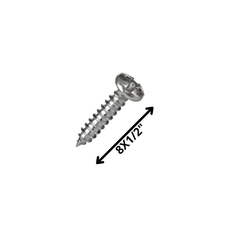TORNILLO ROSCALATA CABEZA BINDIN 1/2 X 8