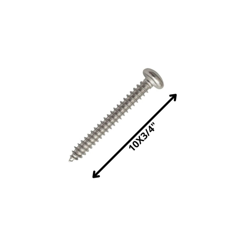 TORNILLO ROSCALATA CABEZA BINDIN 3/4 X 10