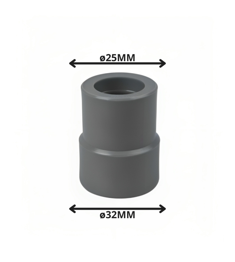 Buje Polifusion Reduccion 32x25 Mm