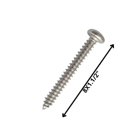 TORNILLO ROSCALATA CABEZA BINDIN 11/2 X 8