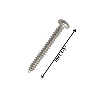 TORNILLO ROSCALATA CABEZA BINDIN 11/2 X 10