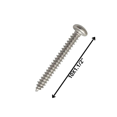 TORNILLO ROSCALATA CABEZA BINDIN 11/2 X 10