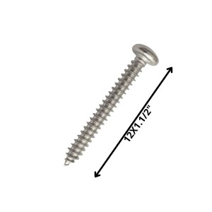 TORNILLO ROSCALATA CABEZA BINDIN 11/2 X 12