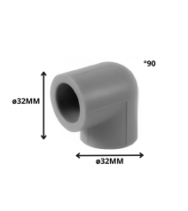 Codo Polifusion 90 X 32 Mm