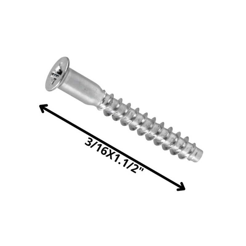 TORNILLO SOBERBIO ZINCADO 10X11/2 3/16 X 11/2