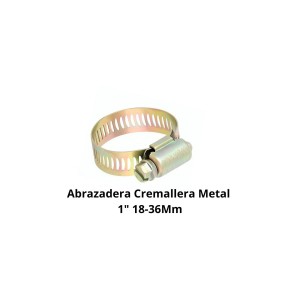 ABRAZADERA CREMALLERA METAL 1" 03 18-26 MM