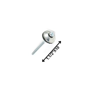 TORNILLO TECHO ZINCADO 11/2 X 10