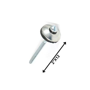 TORNILLO TECHO ZINCADO 2 X 12