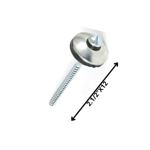 TORNILLO TECHO ZINCADO 21/2 X 12