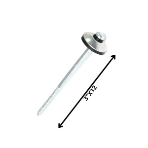 TORNILLO TECHO ZINCADO 3 X 12