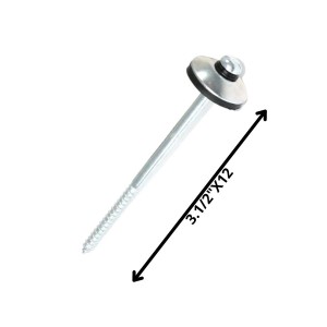 TORNILLO TECHO ZINCADO 31/2 X 12