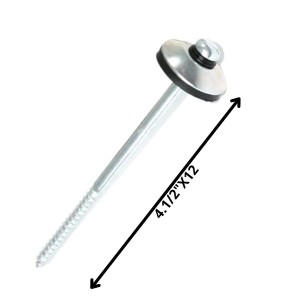 TORNILLO TECHO ZINCADO 41/2 X 12
