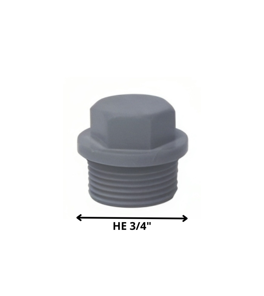 Tapa Polifusion He 3/4"