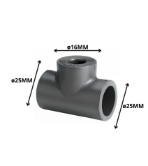 Tee Polifusion Reduccion...