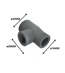 Tee Polifusion Reduccion...