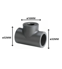 Tee Polifusion Reduccion...