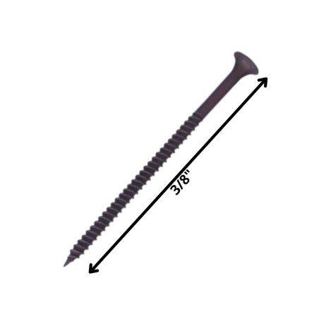 TORNILLO VOLCANITA TROMPETA H/F 3 X 8 NEGRO