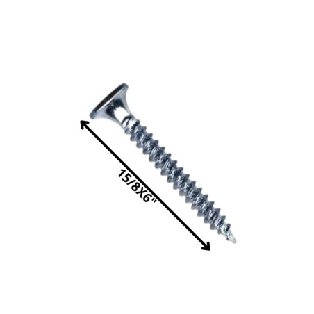 TORNILLO VOLCANITA TROMPETA H/FIN 15/8 X 6 ZINC
