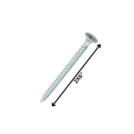 TORNILLO VOLCANITA TROMPETA H/FIN 2 X 6 ZINC