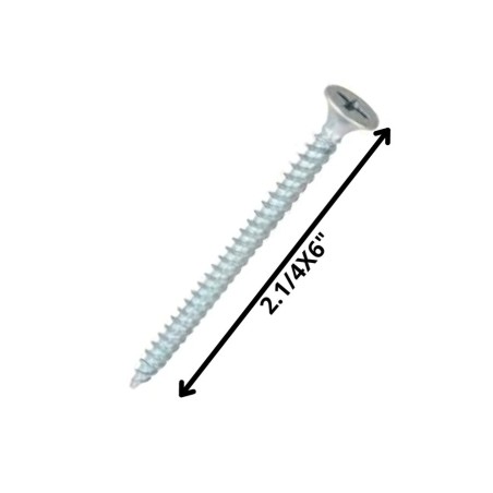 TORNILLO VOLCANITA TROMPETA H/FIN 21/4 X 6 ZINC