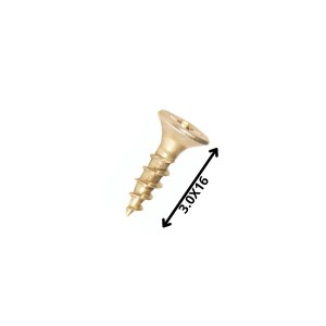 TORNILLO MADERA AGLOMERADO (3.0X 16)