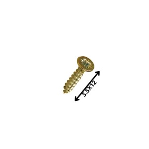 TORNILLO MADERA AGLOMERADO (3.5X 12)