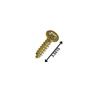 TORNILLO MADERA AGLOMERADO (3.5X 15)