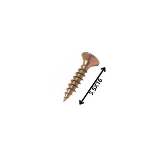 TORNILLO MADERA AGLOMERADO (3.5X 16)
