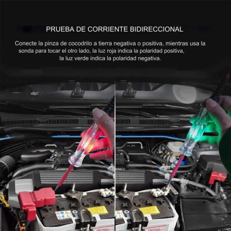 NEON PROBADOR DE CIRCUITO UYUSTOOLS 6-12-24 V DC